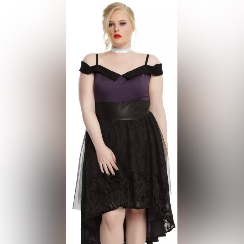 Hot topic Disney Ursula-inspired dress size 12